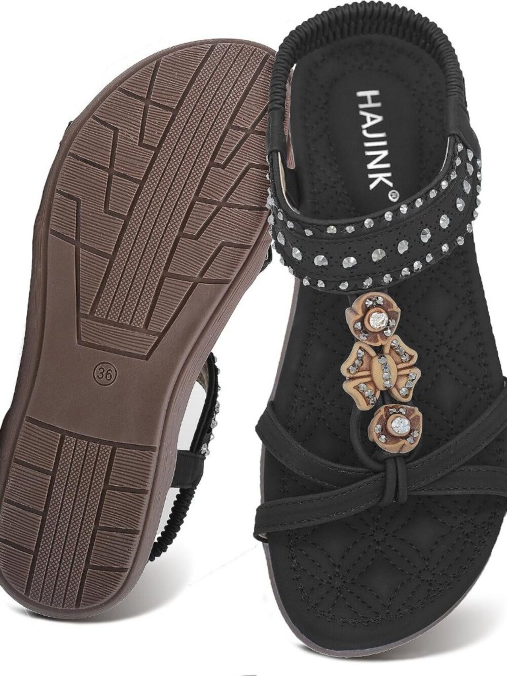 Comfortable Bohemian Sandals for Women | Casual Slip-On Flats | Summer Beach